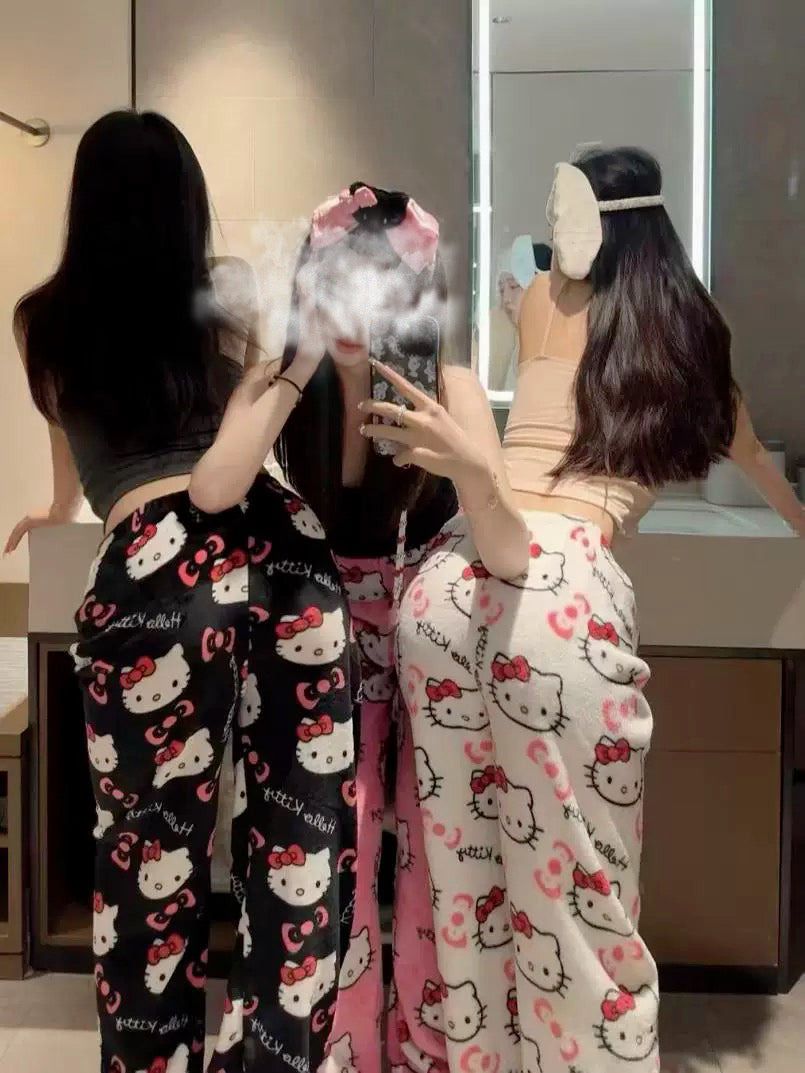 Cute cartoon plush pants BL02