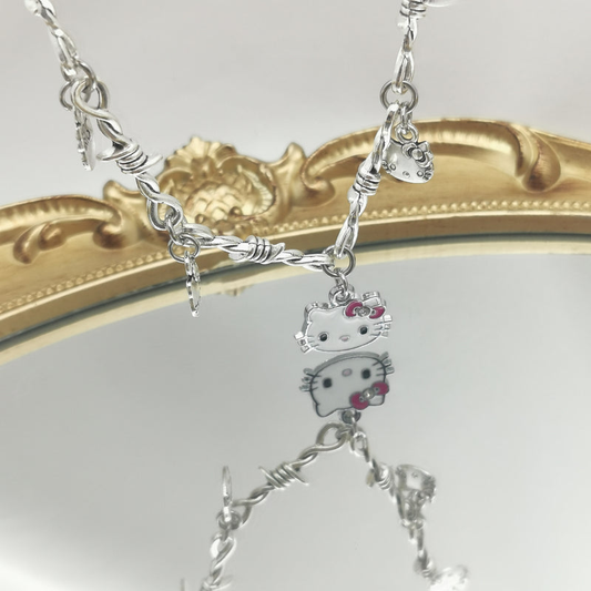 kt cat collarbone chain BL80