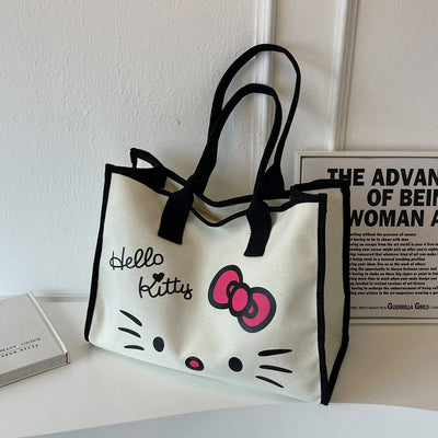 Cartoon cat canvas bag BL50
