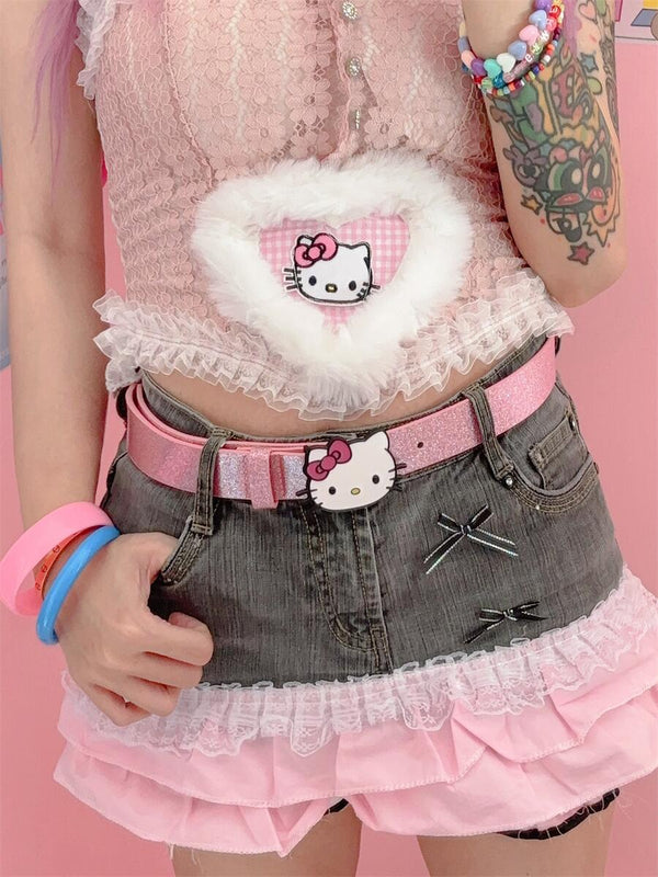 Pink Y2K Belt BL73