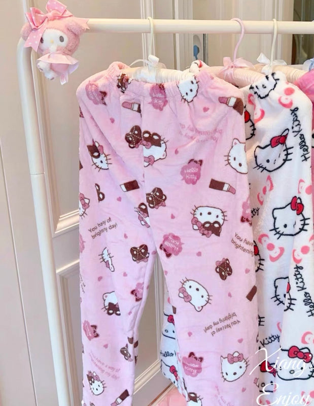 Cute cartoon plush pants BL02
