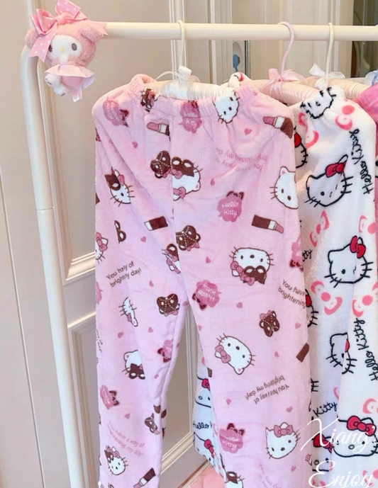 Cute cartoon plush pants BL02