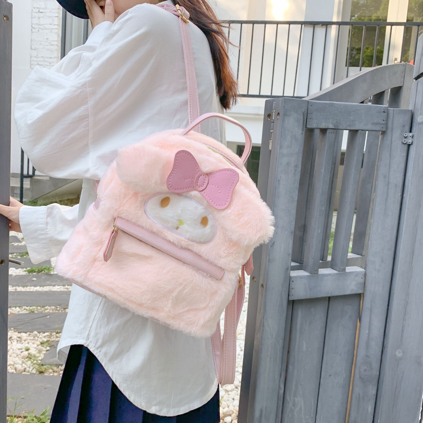 Cute Plush Backpack BL44