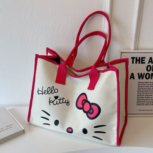 Cartoon cat canvas bag BL50