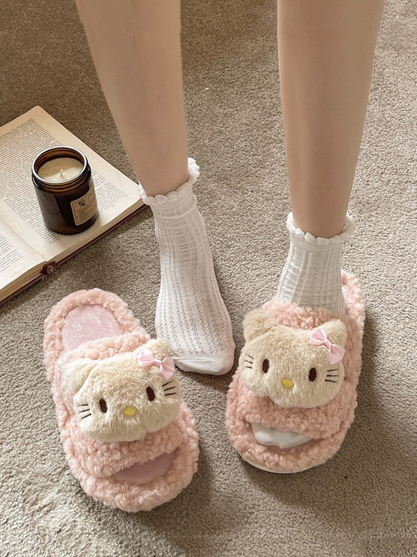 Cute furry slippers BL38