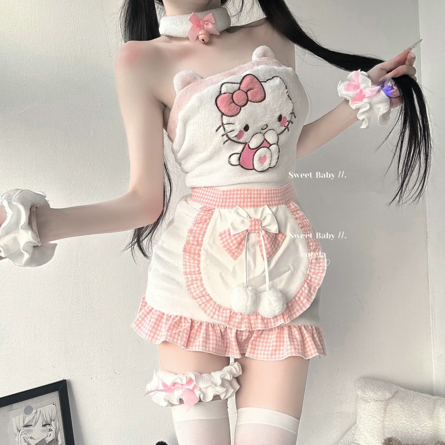 Cute fur ball jumpsuit BL20