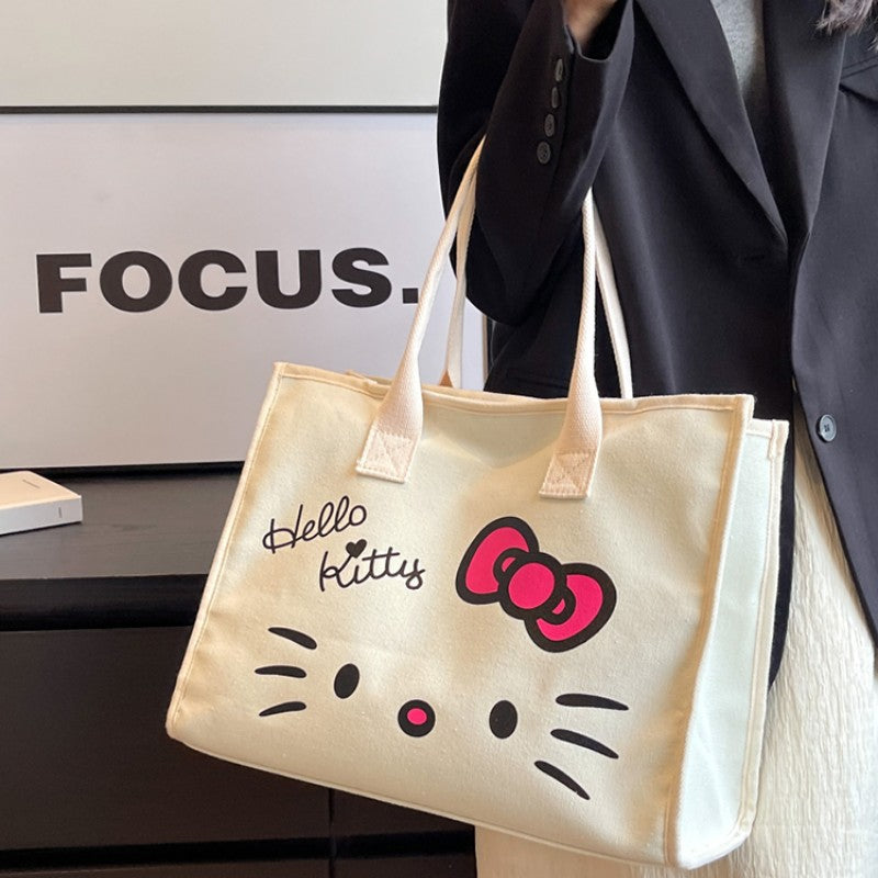 Cartoon cat canvas bag BL50