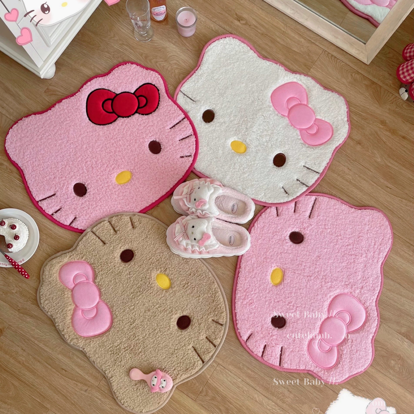 Cute cartoon plush carpet BL22