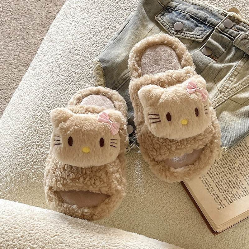 Cute furry slippers BL38