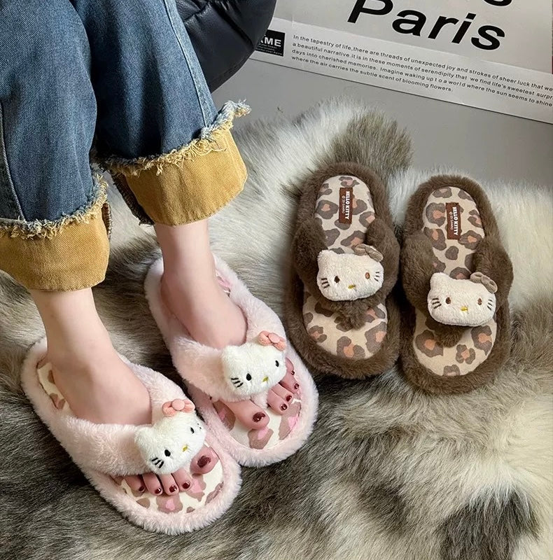 Cute plush slippers BL65