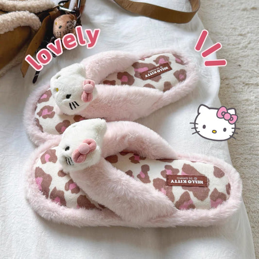 Cute plush slippers BL65