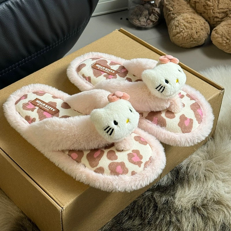 Cute plush slippers BL65