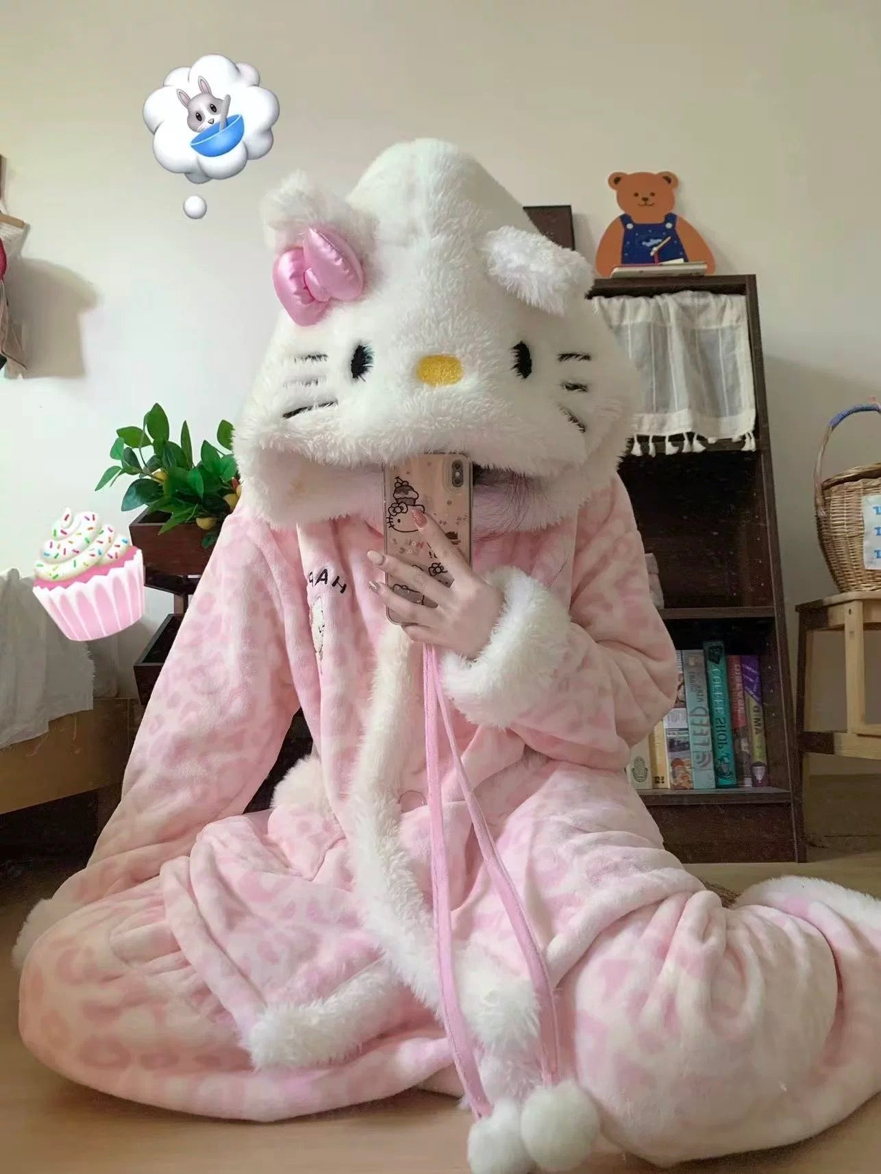 Cute Fleece Lounge Set BL74