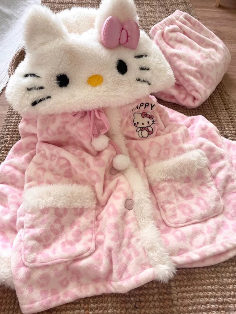 Cute Fleece Lounge Set BL74