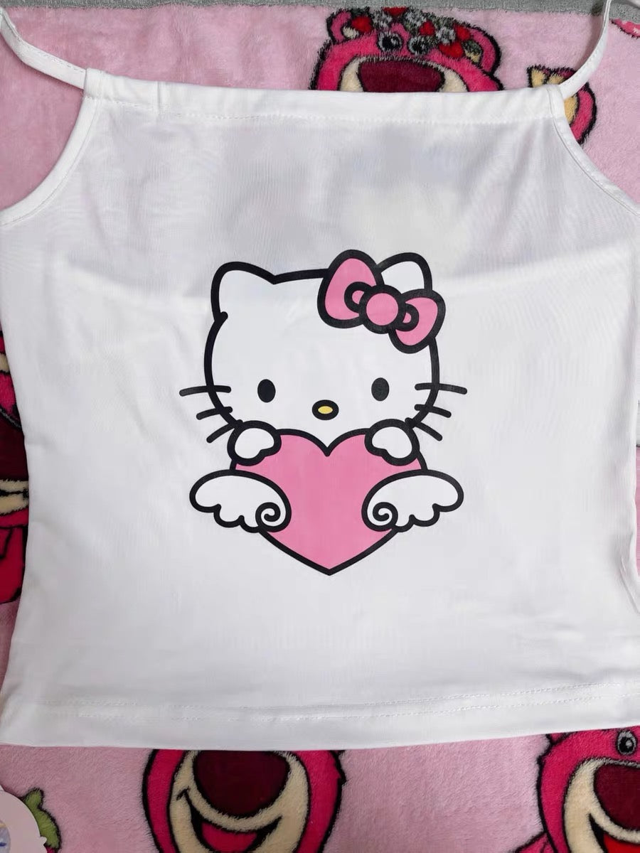 Cute cartoon tank top BL77