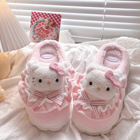 Cute toe cotton shoes BL48