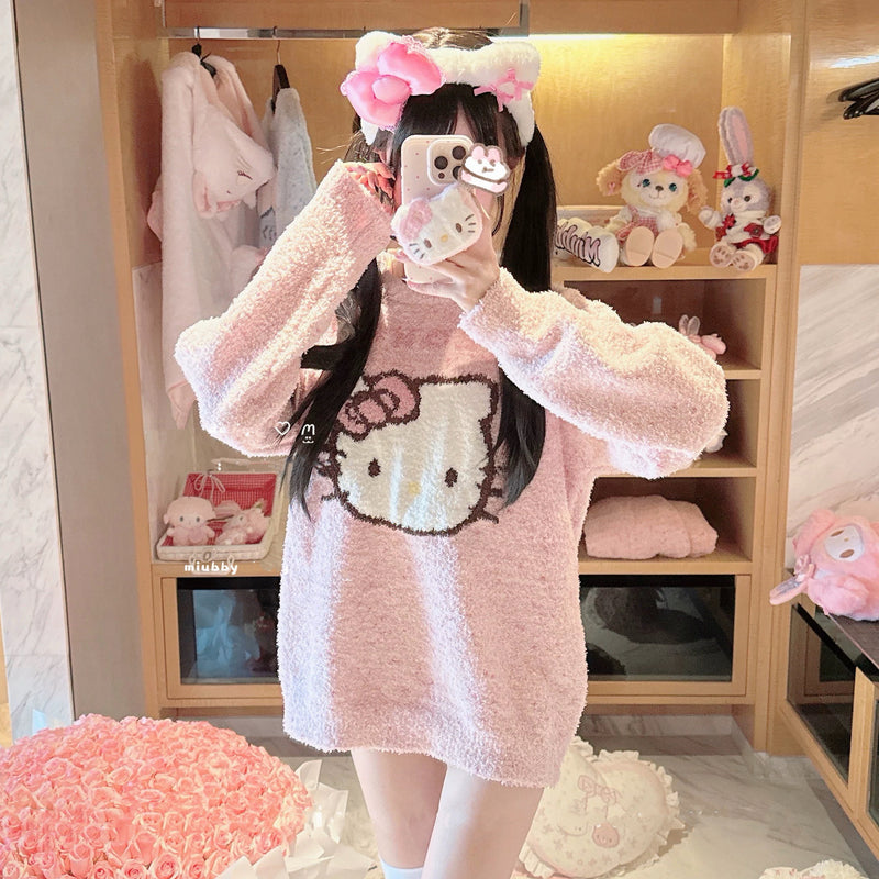 Cute plush pajamas set BL18