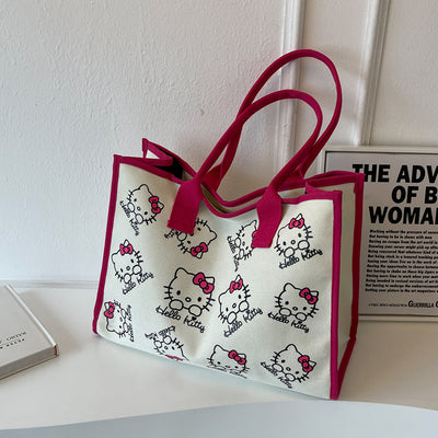 Cartoon cat canvas bag BL50