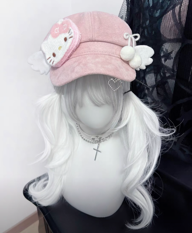 Pink cute beret BL52