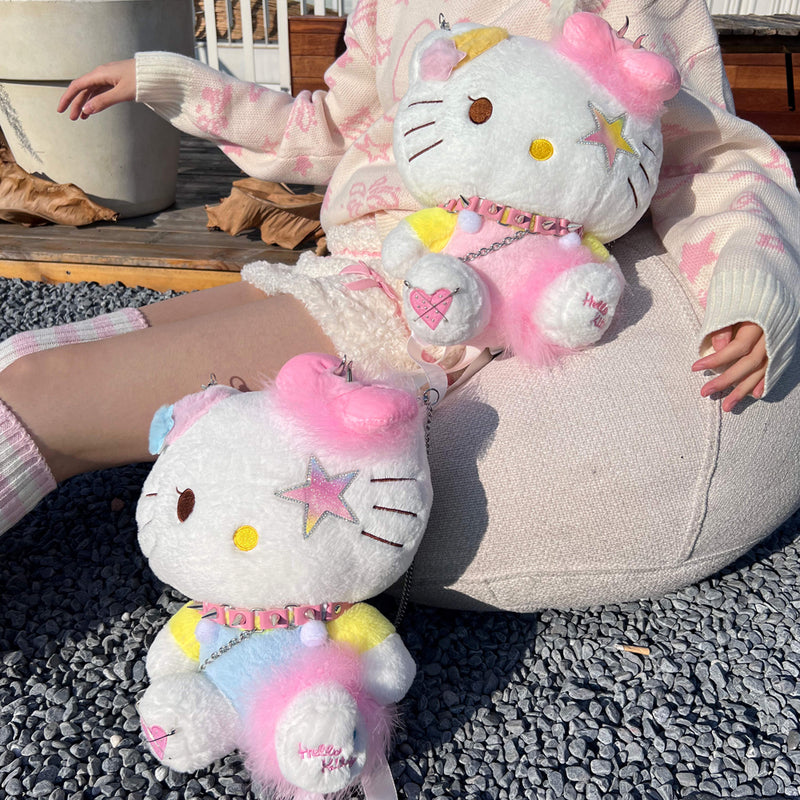 Cartoon pink Kitty Backpack BL75