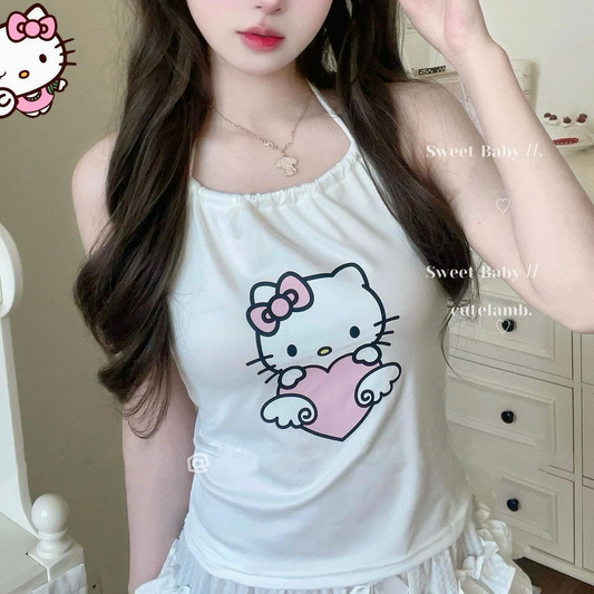 Cute cartoon tank top BL77