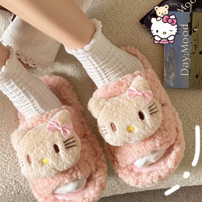 Cute furry slippers BL38