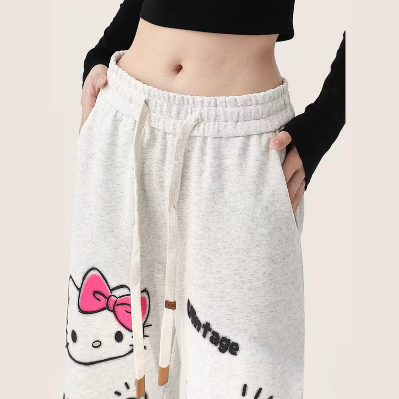 Cartoon cute grey trousers BL05