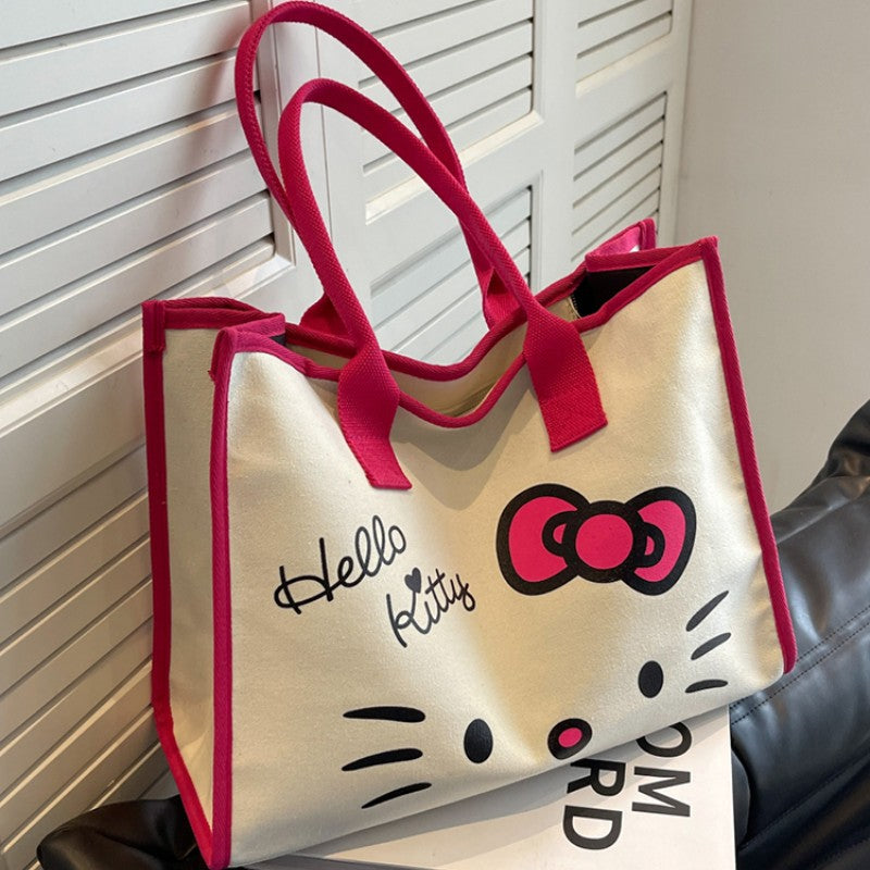 Cartoon cat canvas bag BL50