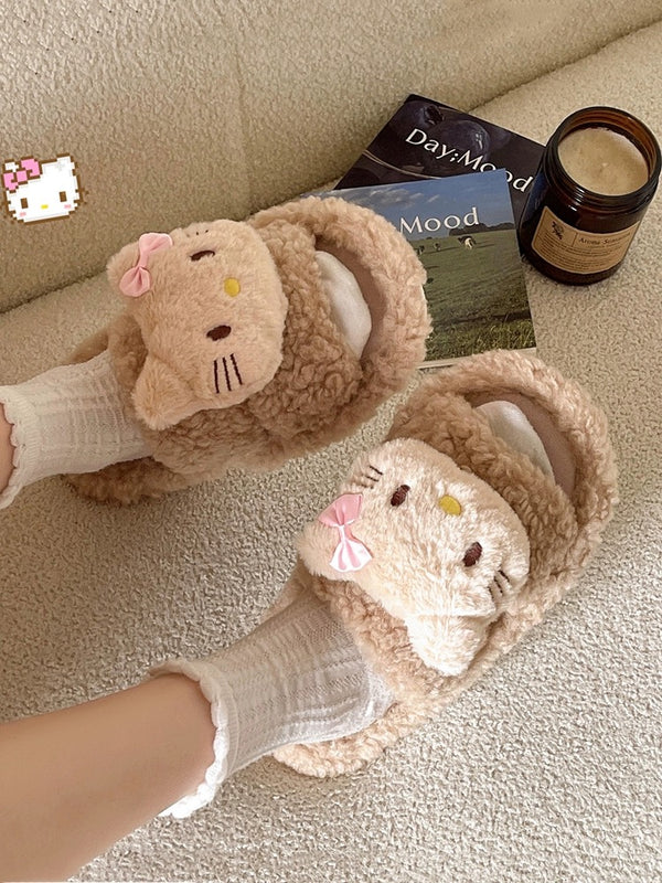 Cute furry slippers BL38