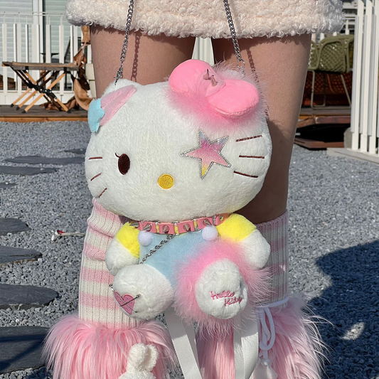 Cartoon pink Kitty Backpack BL75