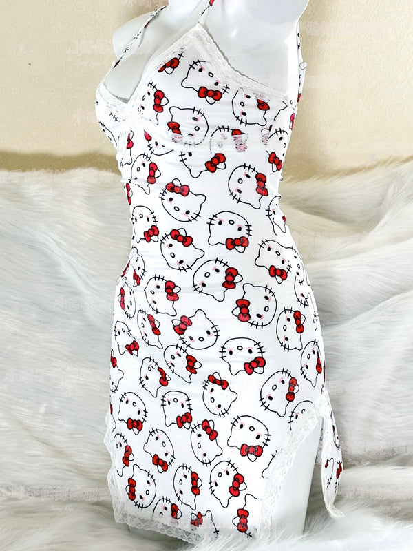 Cute strappy lace dress BL29